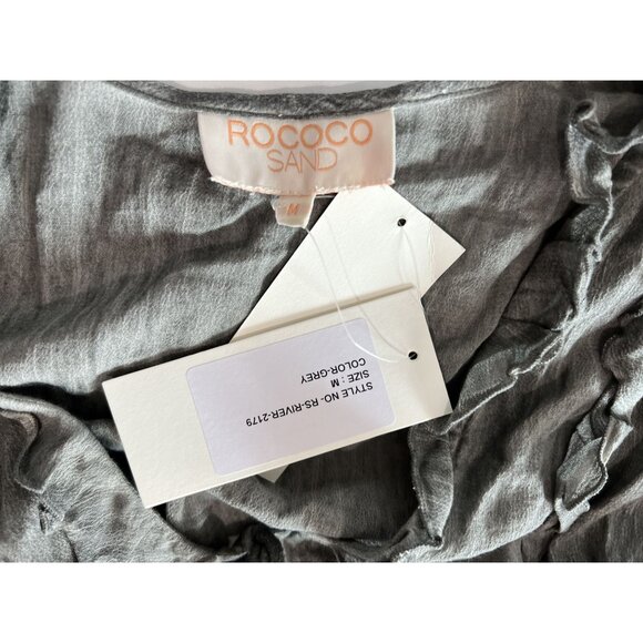 ROCOCO SAND Long Dress in Grey - Picture 4 of 5